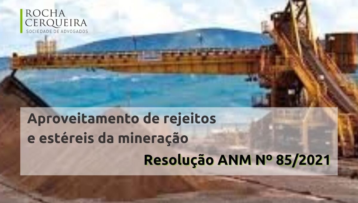 Aproveitamento de rejeitos e estéreis da mineração