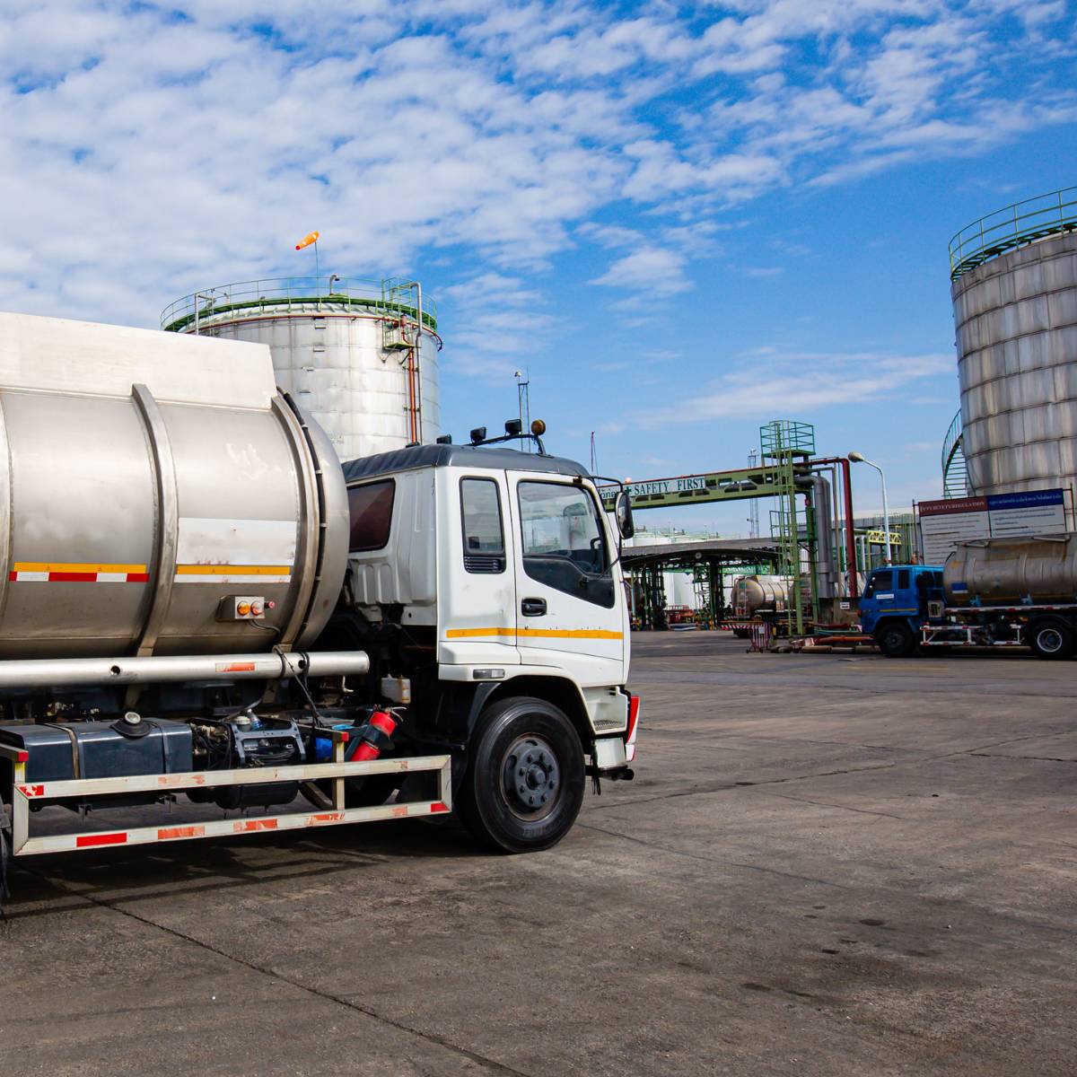 transporte de líquidos inflamáveis e combustíveis