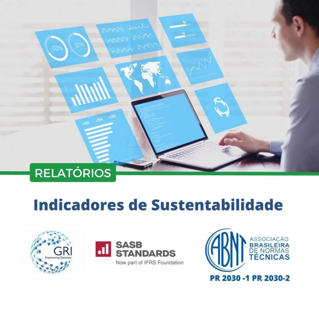 indicadores de sustentabilidade de um relatório