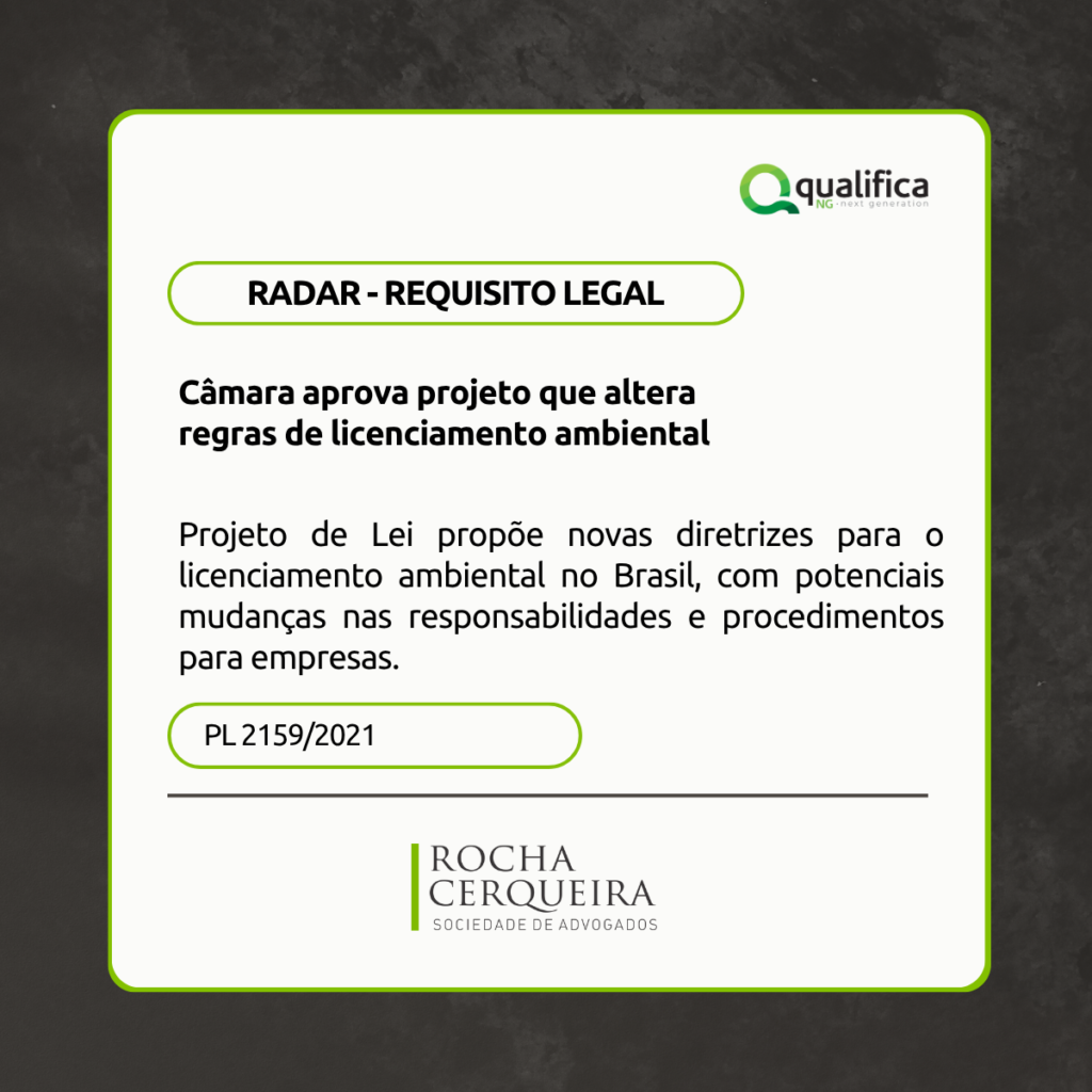 PL 21592021 aprovado na Câmara