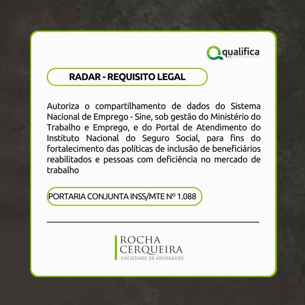 Compartilhamento de dados do Sine