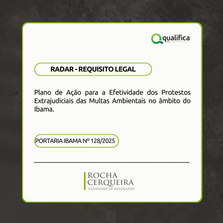 Protesto extrajudicial de multa ambiental