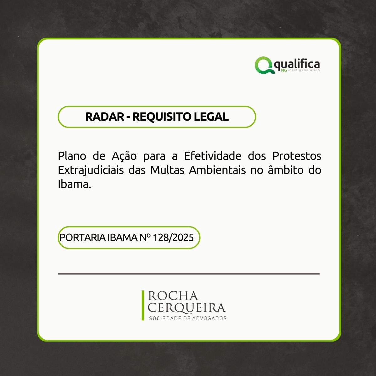 Protesto extrajudicial de multa ambiental