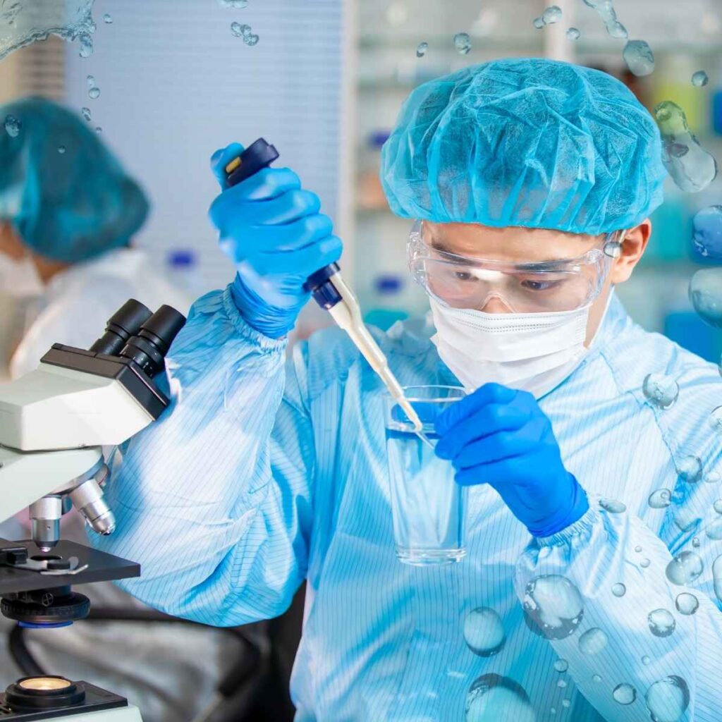 laudo de potabilidade da água