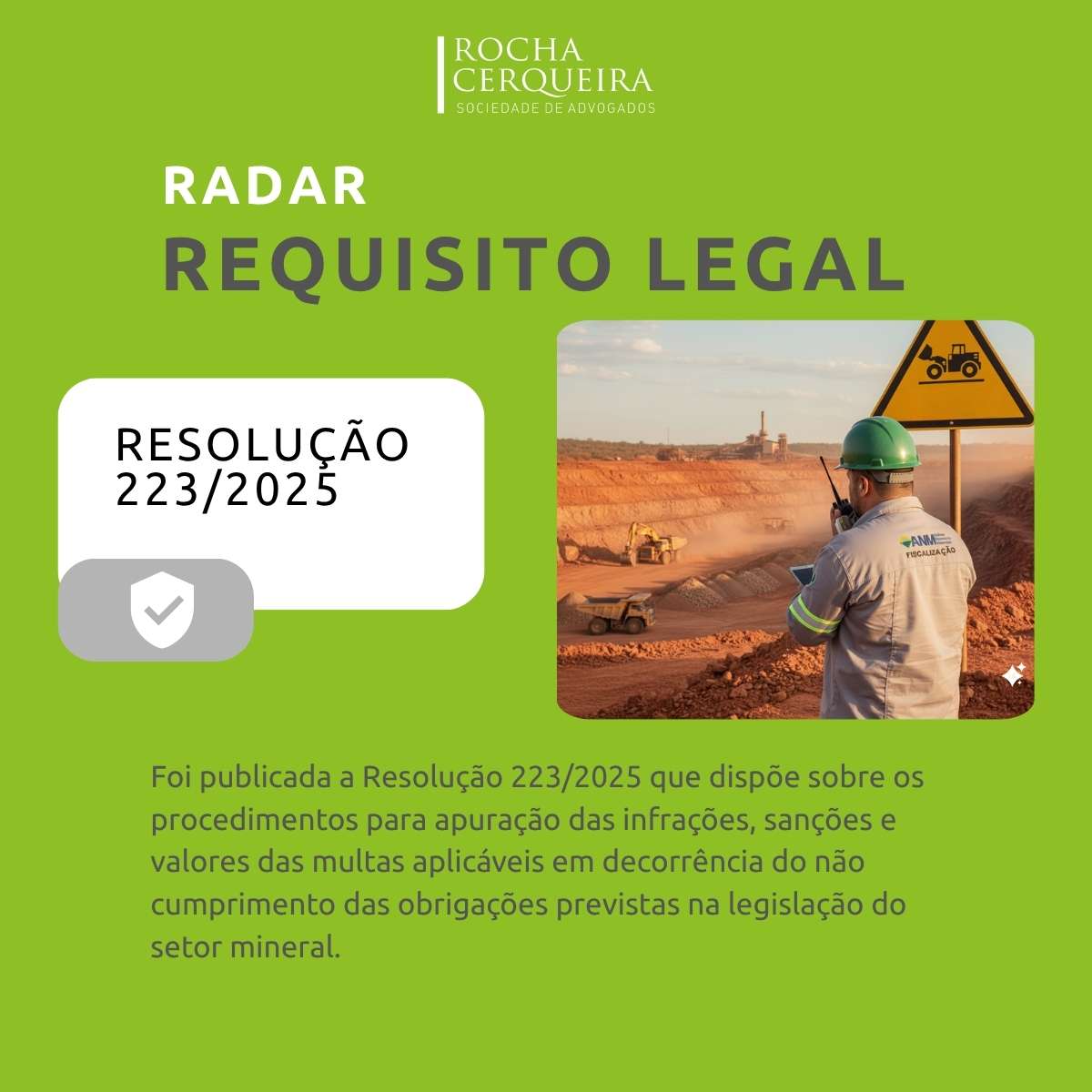 Resolução ANM 223/2025