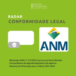 Agenda Regulatória ANM